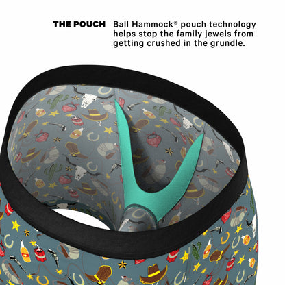 Shinesty Ball Hammock® Pouch Underwear - Sheriff Badge