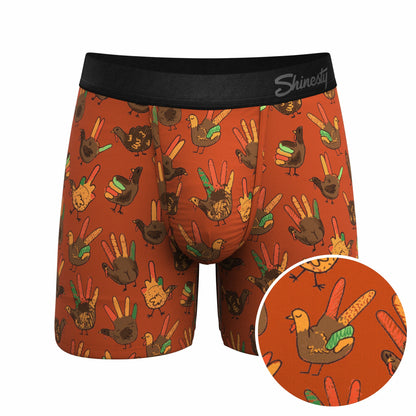 Shinesty Ball Hammock® Pouch Underwear - Thanksgiving Turkey