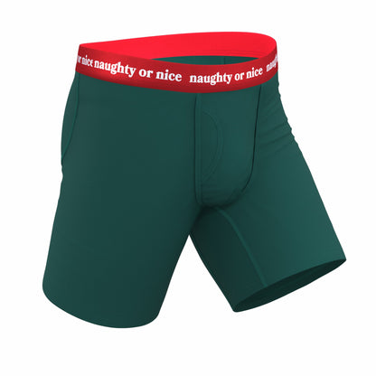 Shinesty Long Leg Ball Hammock® Pouch Boxers With Fly - Flirty Waistband