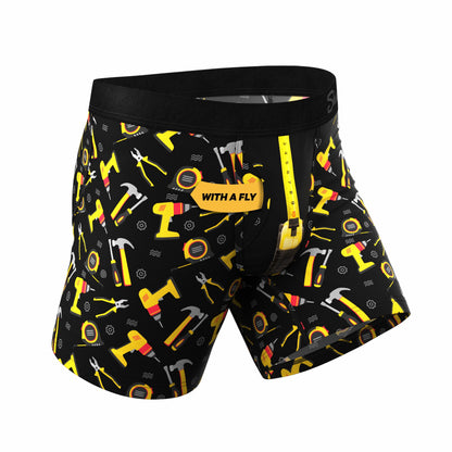 Shinesty Ball Hammock® Pouch Underwear With Fly - Tool Ball