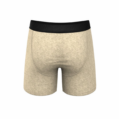 Shinesty Ball Hammock® Pouch Underwear - Oatmeal Heather
