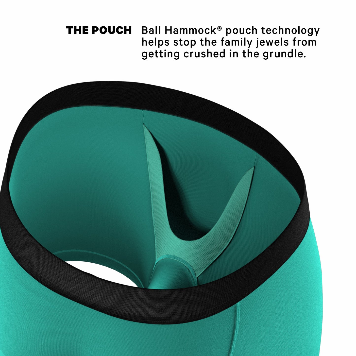 Shinesty Ball Hammock® Pouch Underwear - Turquoise