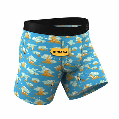 Shinesty Ball Hammock® Pouch Underwear With Fly - Prairie Dog