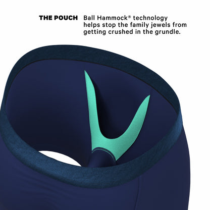 Shinesty Ball Hammock® Pouch Underwear - Tonal Navy