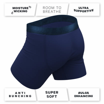 Shinesty Ball Hammock® Pouch Underwear - Tonal Navy