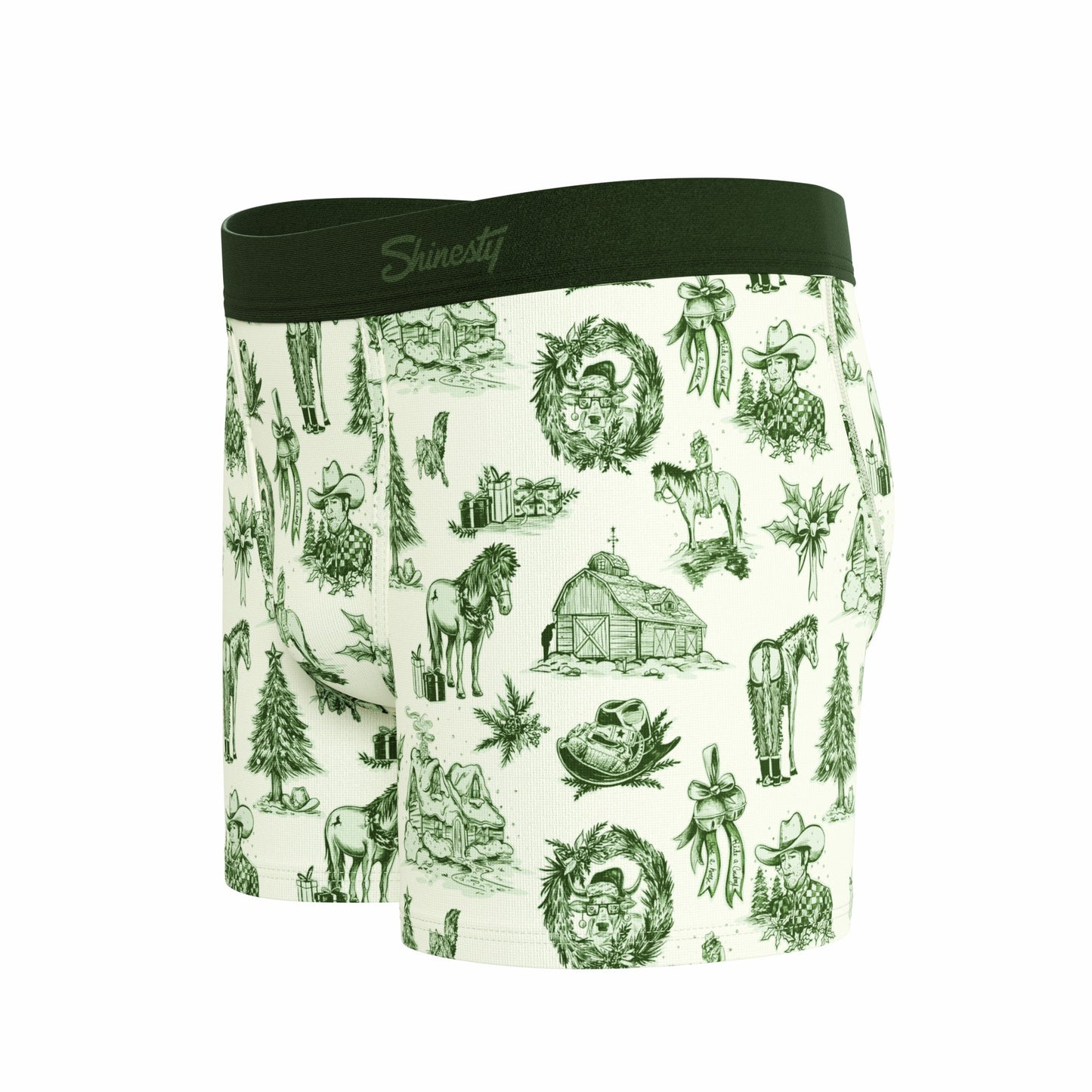 Shinesty Youth Boxer Briefs - Western Toile