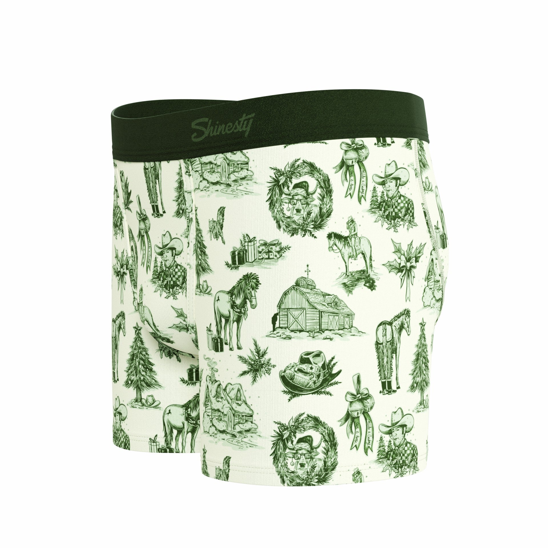 Shinesty Youth Boxer Briefs - Western Toile