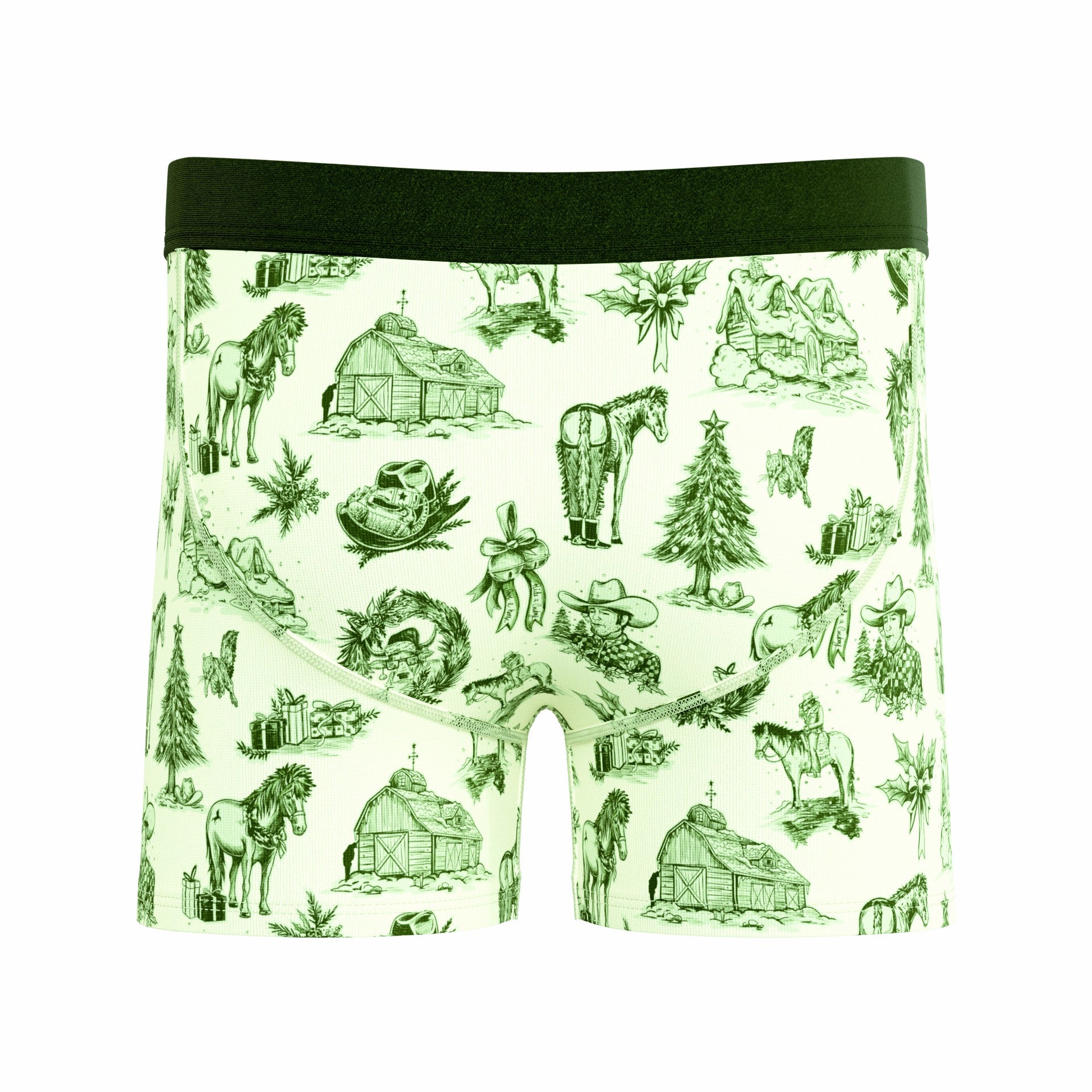 Shinesty Youth Boxer Briefs - Western Toile
