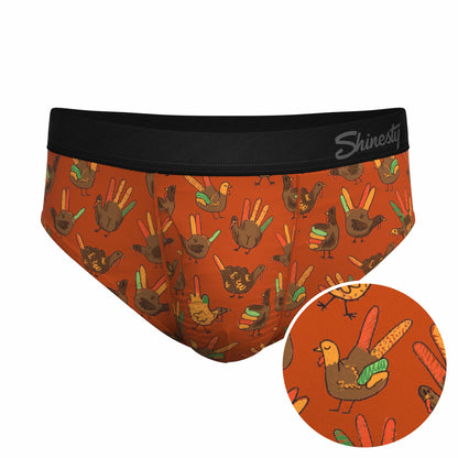 Shinesty Men's Ball Hammock® Pouch Briefs - Thanksgiving Turkey
