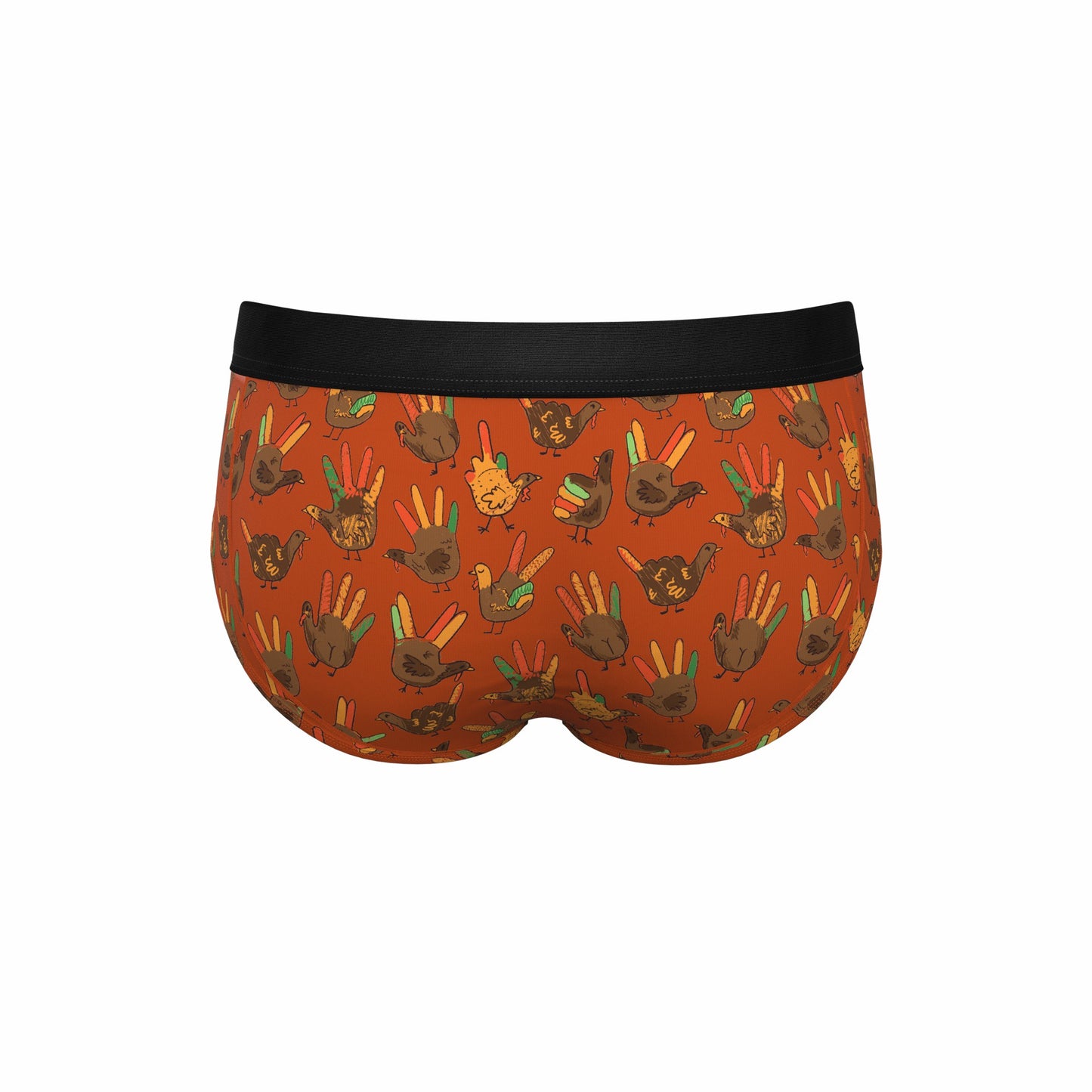 Shinesty Men's Ball Hammock® Pouch Briefs - Thanksgiving Turkey