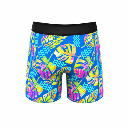 Shinesty Ball Hammock® Pouch Underwear - Tropical Leaves