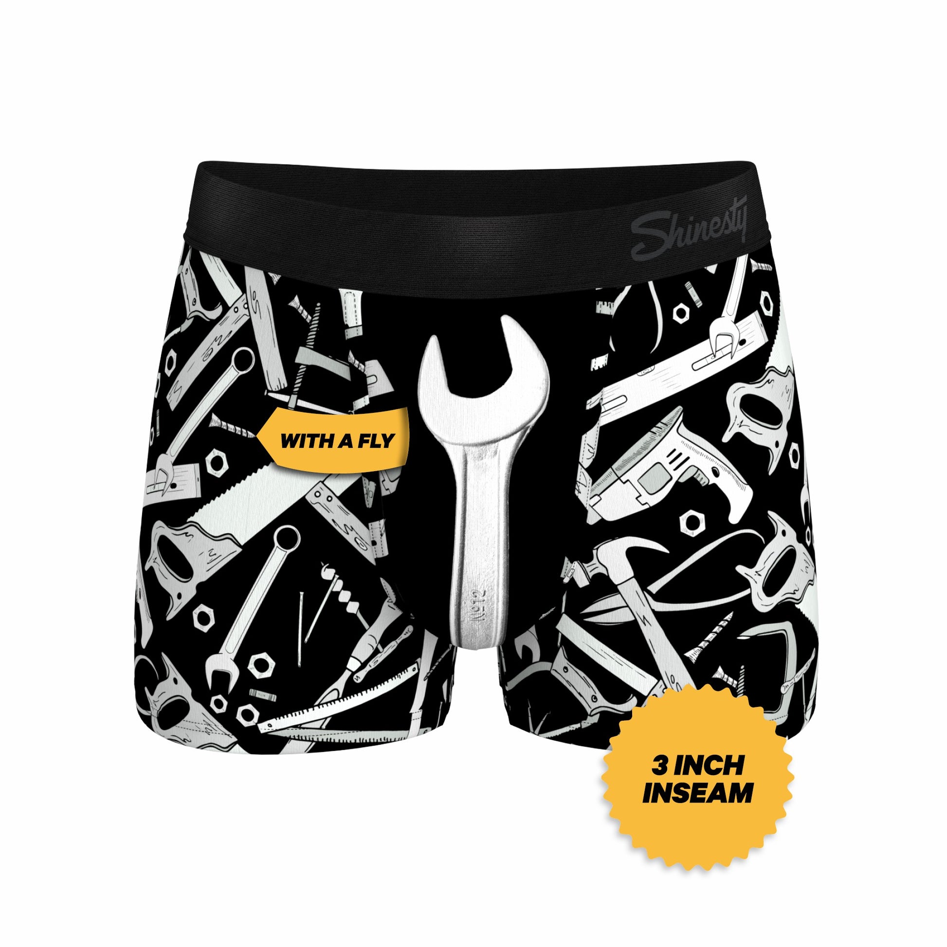 Shinesty Men's Ball Hammock® Pouch Trunk Underwear - Wrench