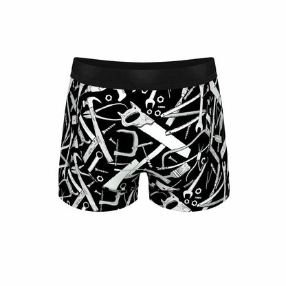 Shinesty Men's Ball Hammock® Pouch Trunk Underwear - Wrench