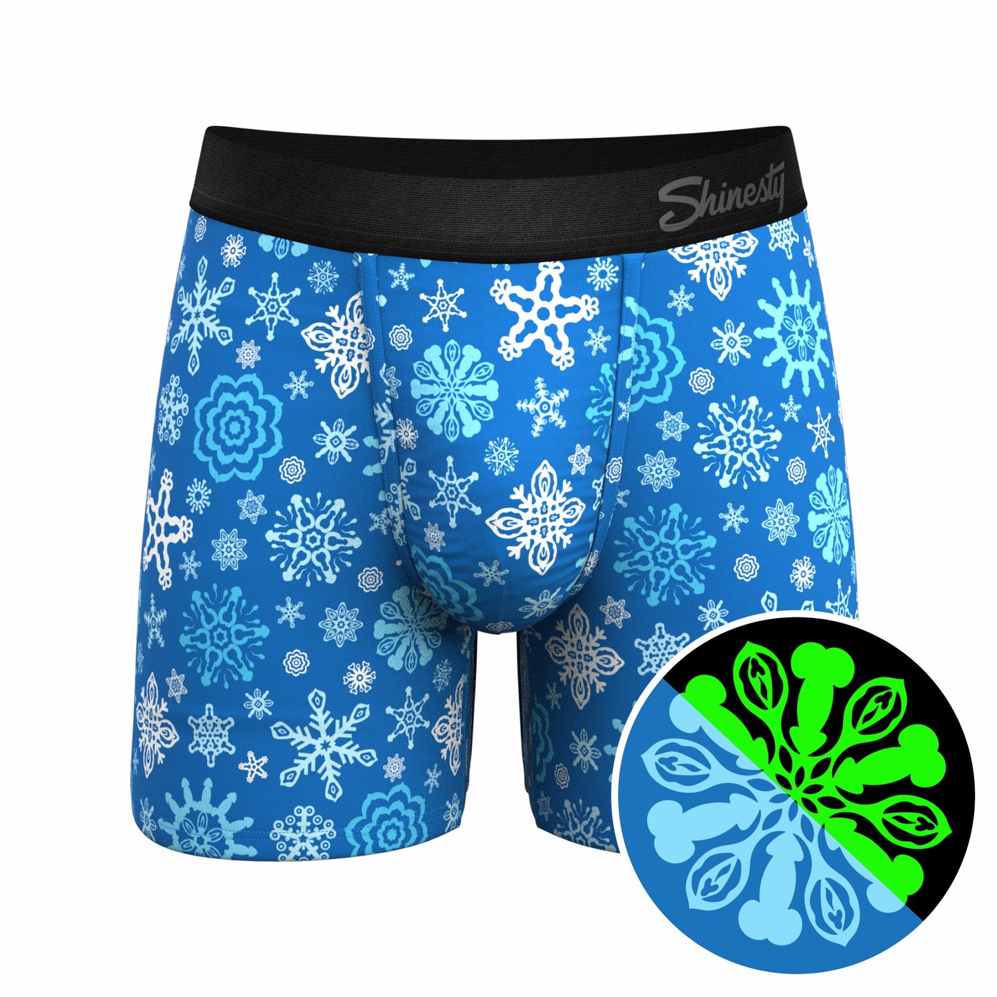 Shinesty Glow In The Dark Ball Hammock Pouch Underwear - The Melt In Your Mouth