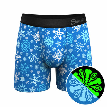 Shinesty Glow In The Dark Ball Hammock Pouch Underwear - The Melt In Your Mouth
