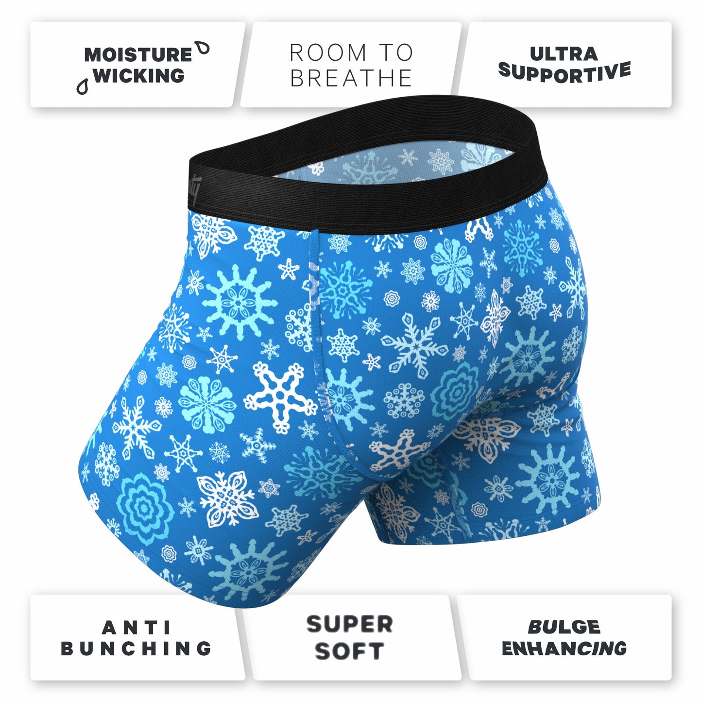 Shinesty Glow In The Dark Ball Hammock Pouch Underwear - The Melt In Your Mouth