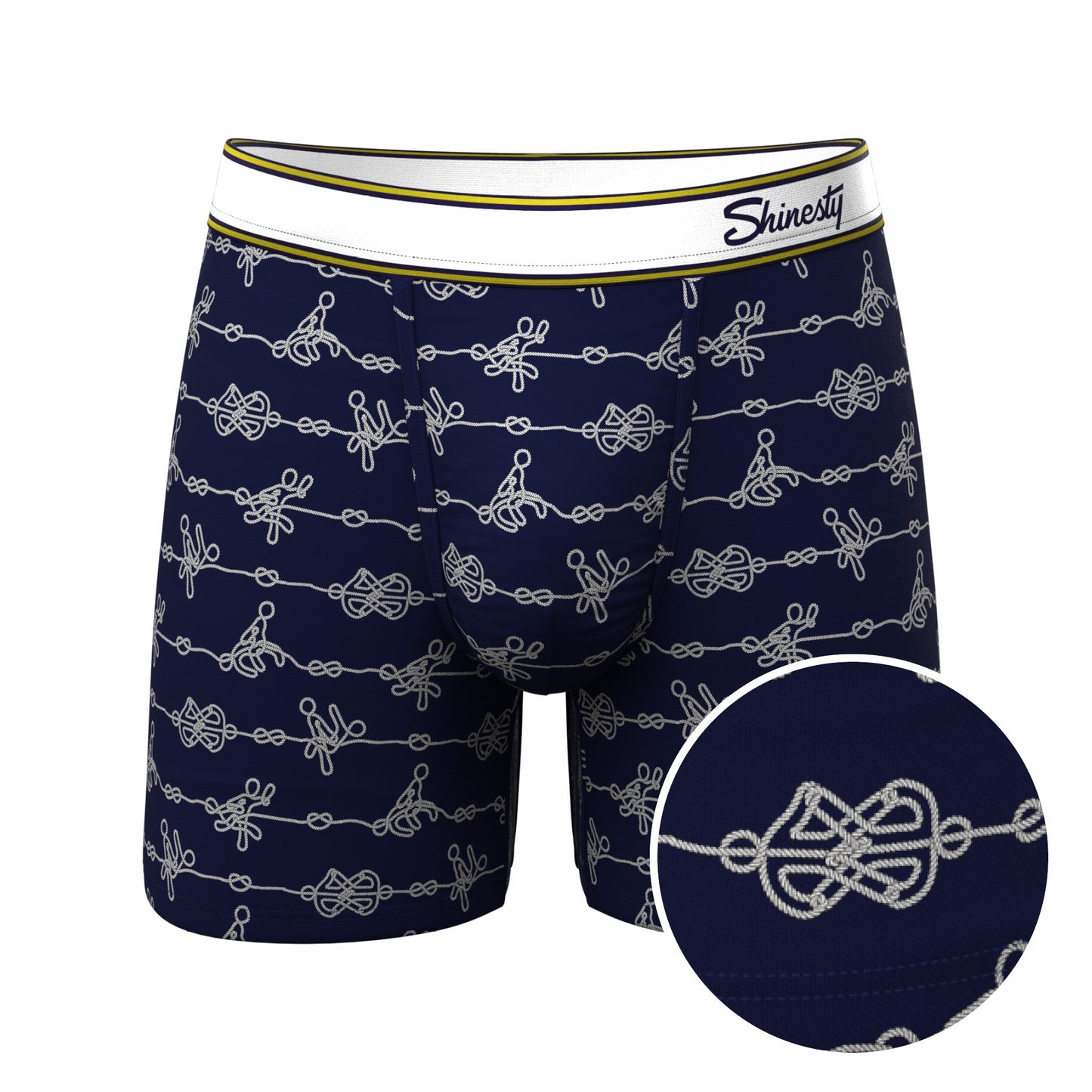 Shinesty Nautical Knots Ball Hammock® Pouch Underwear - The Knotty Spots