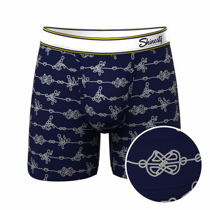 Shinesty Nautical Knots Ball Hammock® Pouch Underwear - The Knotty Spots