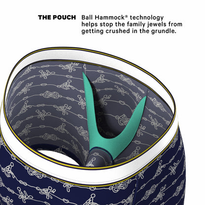 Shinesty Nautical Knots Ball Hammock® Pouch Underwear - The Knotty Spots
