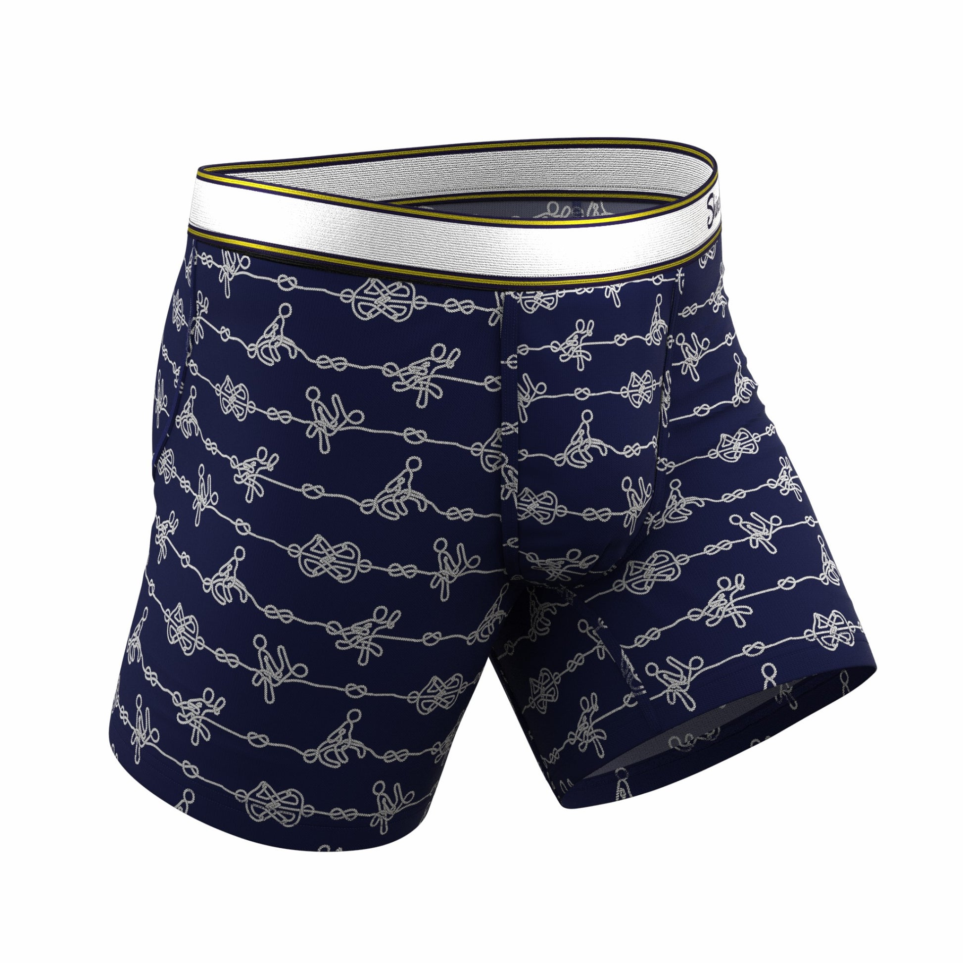 Shinesty Nautical Knots Ball Hammock® Pouch Underwear - The Knotty Spots