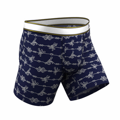 Shinesty Nautical Knots Ball Hammock® Pouch Underwear - The Knotty Spots