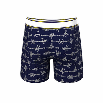 Shinesty Nautical Knots Ball Hammock® Pouch Underwear - The Knotty Spots