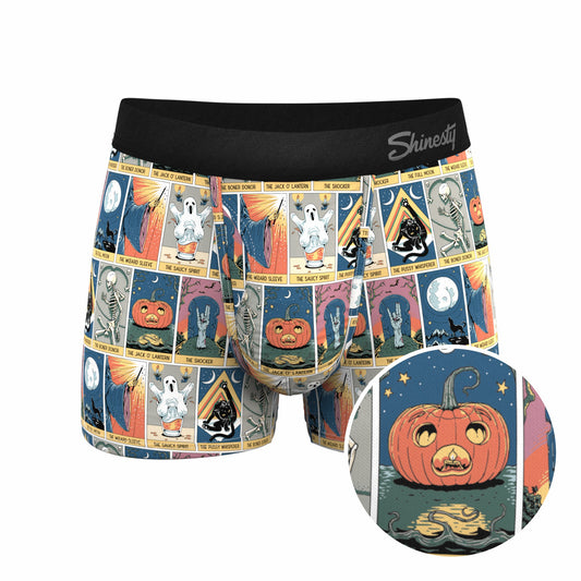 Shinesty Men's Ball Hammock® Pouch Trunk Underwear - Tarot Cards