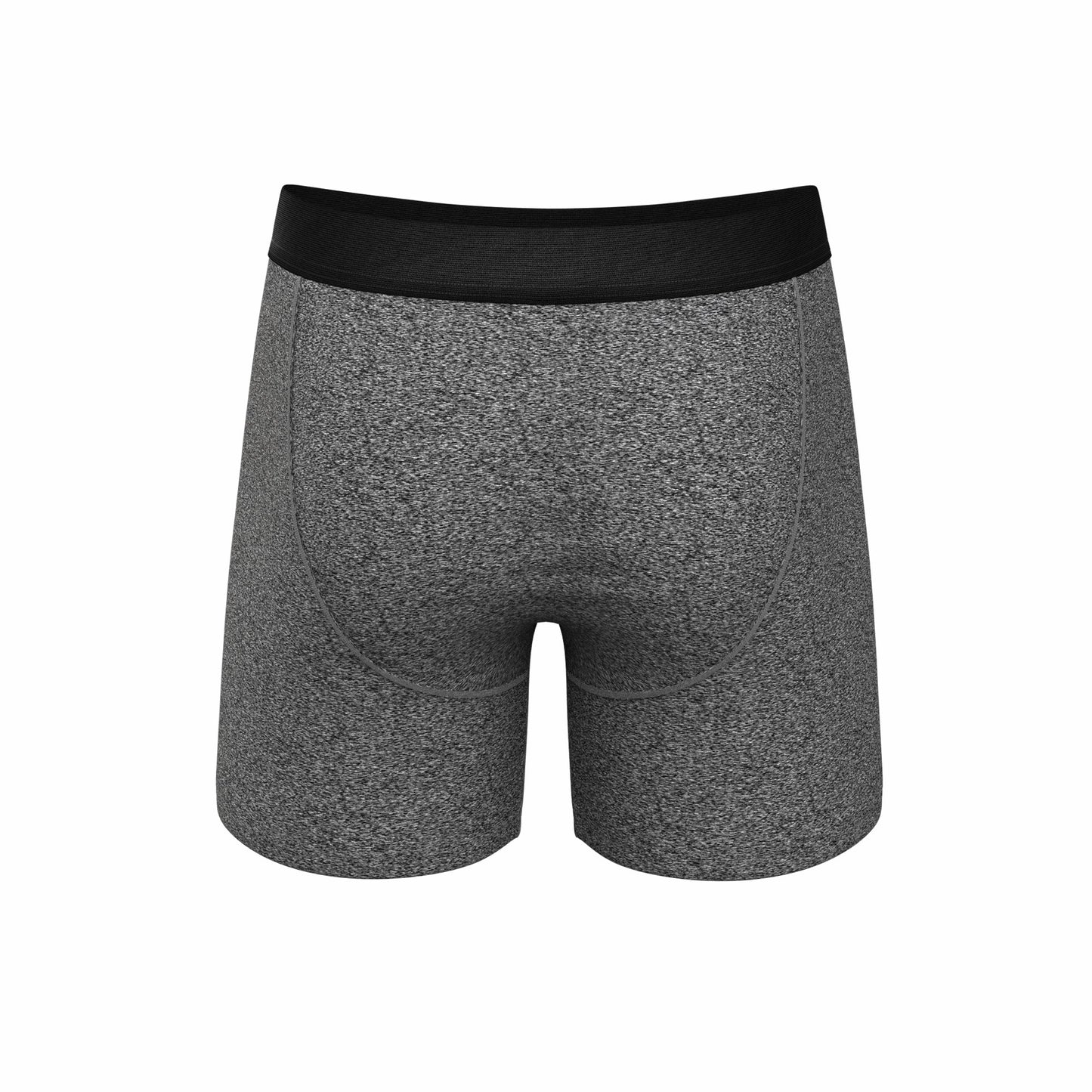 Shinesty Ball Hammock® Pouch Underwear With Fly - Black Marble Heather