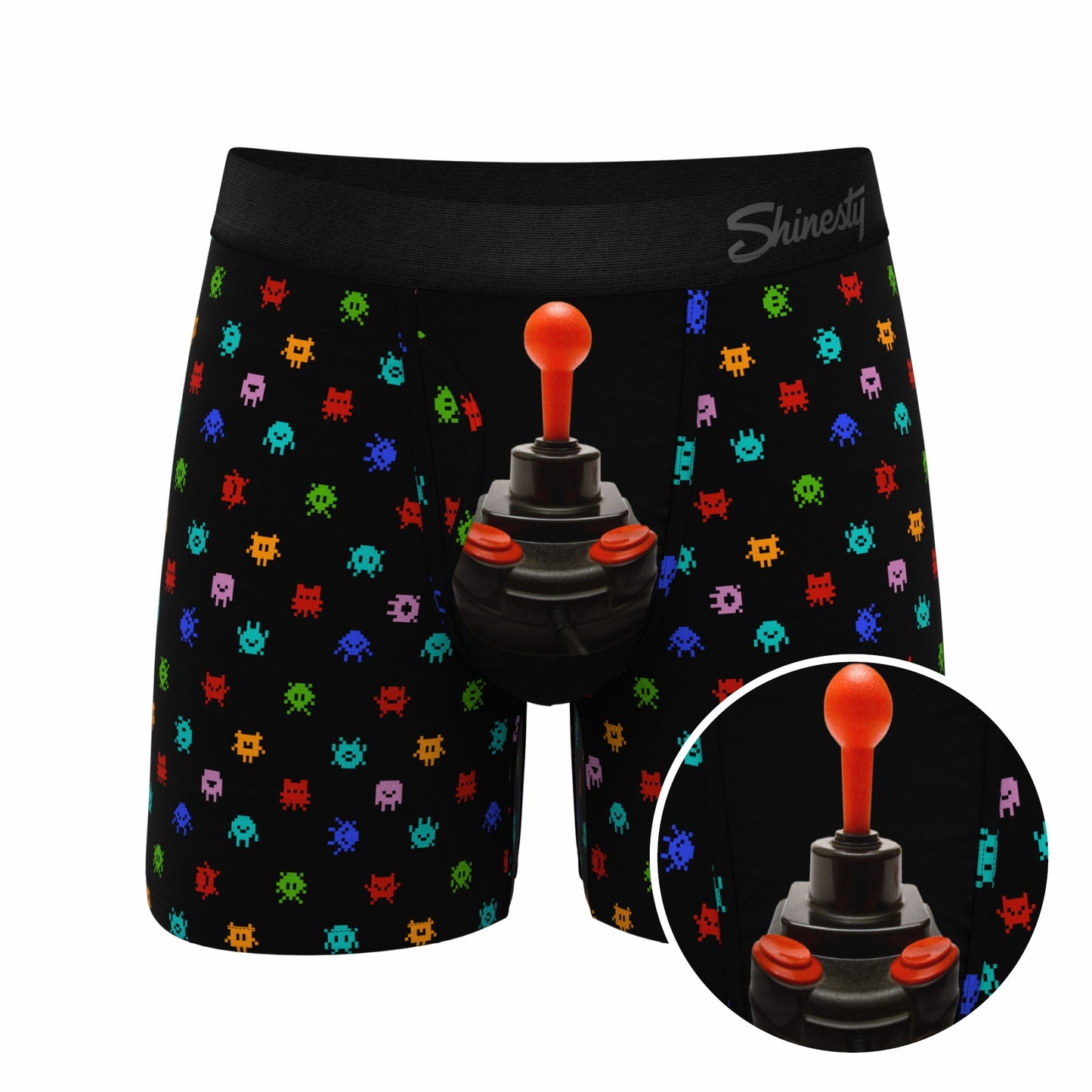 Shinesty Ball Hammock® Pouch Underwear With Fly - Video Game