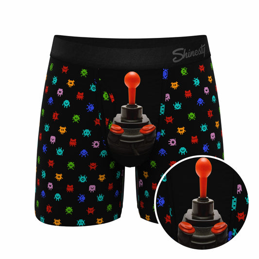 Shinesty Ball Hammock® Pouch Underwear With Fly - Video Game