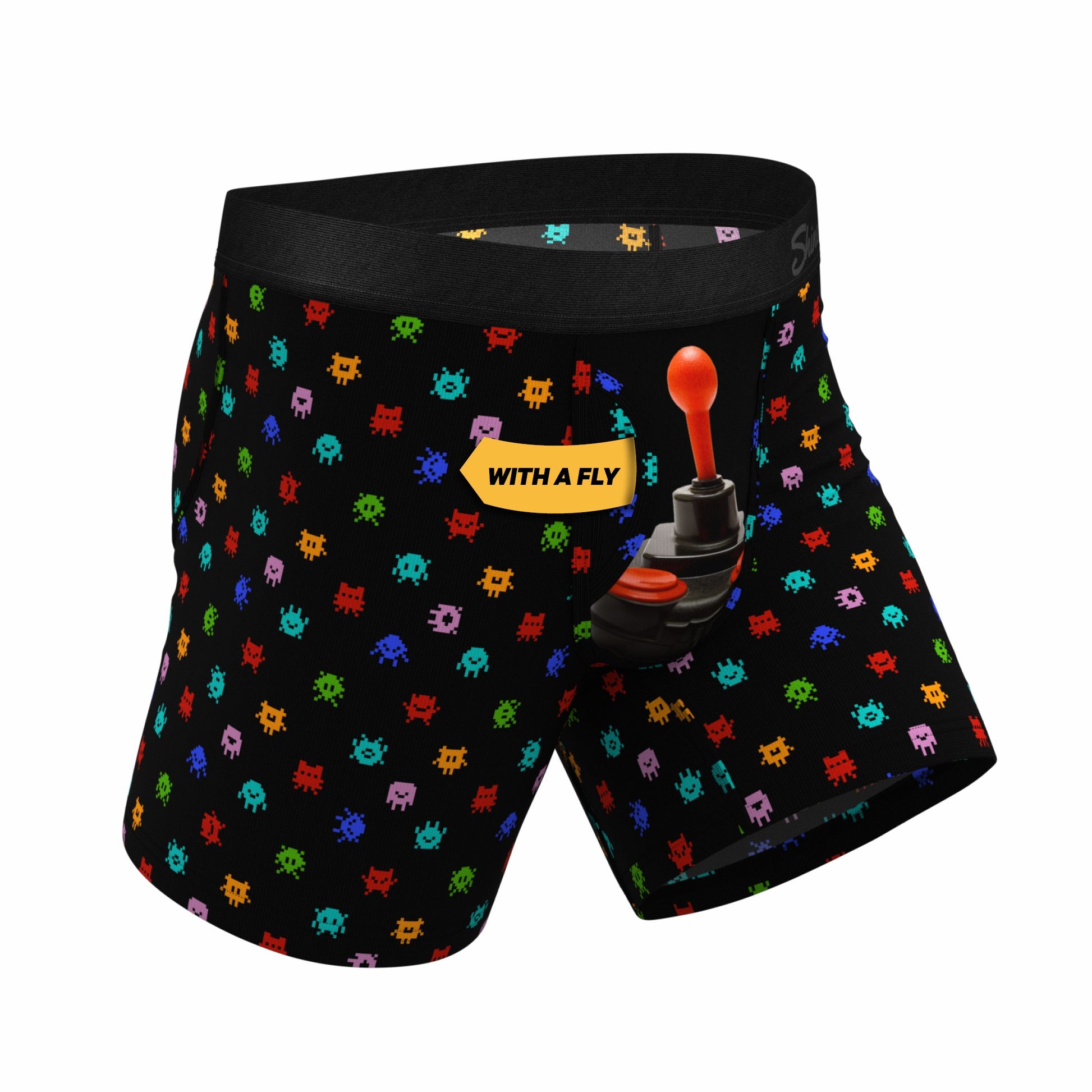 Shinesty Ball Hammock® Pouch Underwear With Fly - Video Game