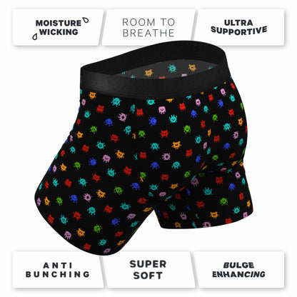 Shinesty Ball Hammock® Pouch Underwear With Fly - Video Game