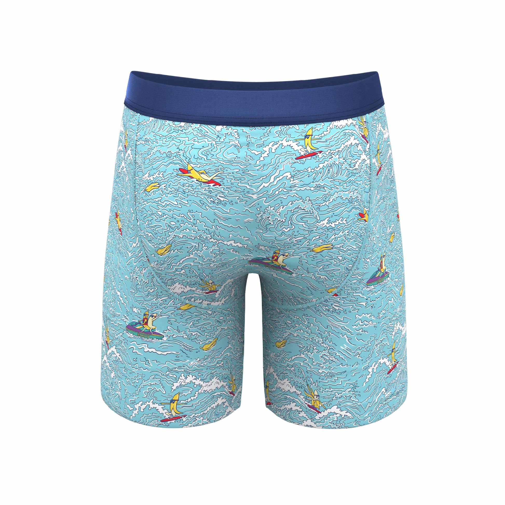 Shinesty Long Leg Ball Hammock® Pouch Boxers With Fly - Shinesty Surfer