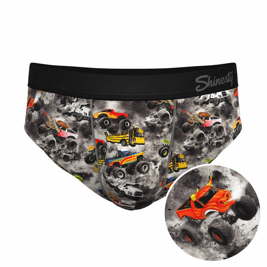 Shinesty Men's Ball Hammock® Pouch Briefs - Monster Truck