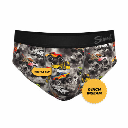 Shinesty Men's Ball Hammock® Pouch Briefs - Monster Truck