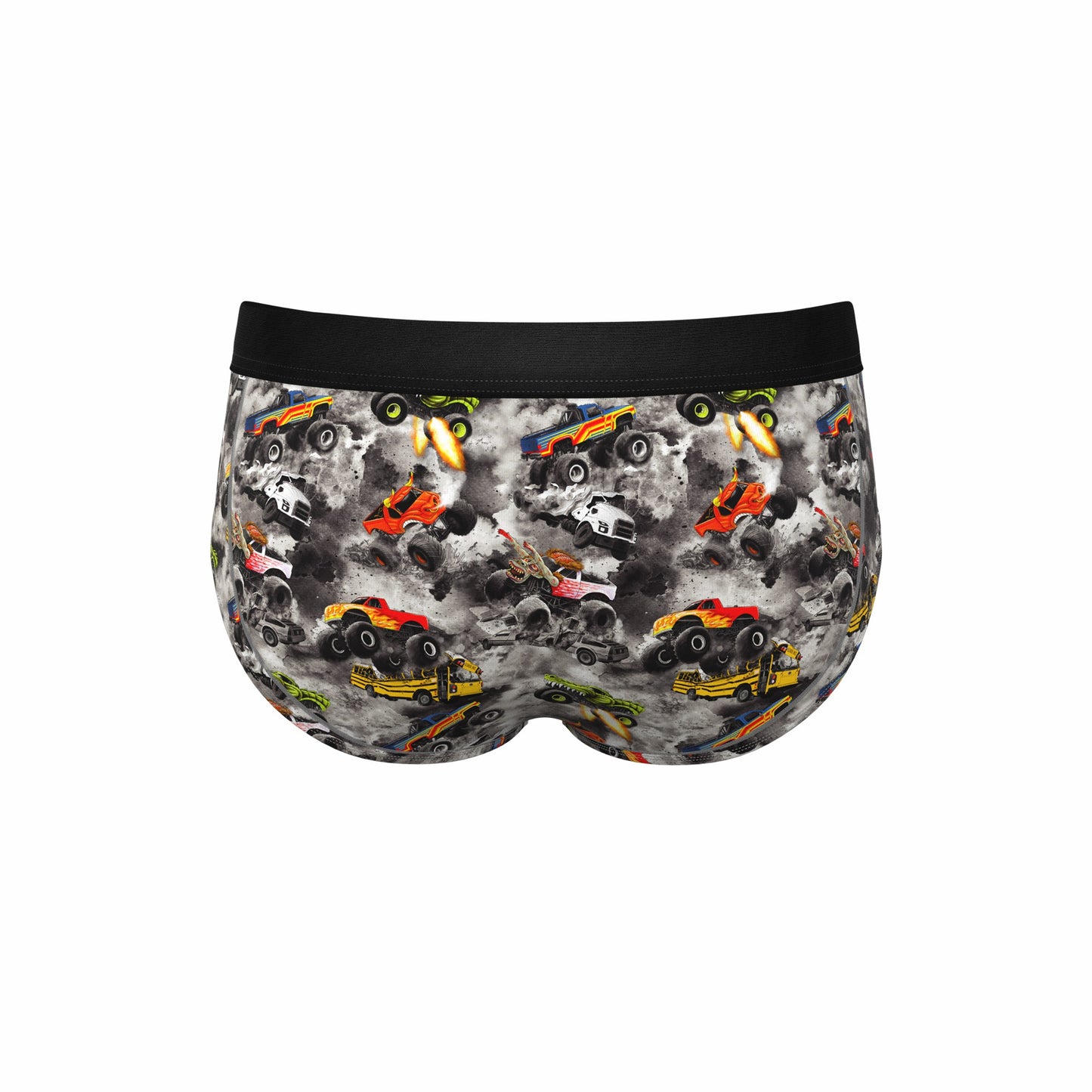 Shinesty Men's Ball Hammock® Pouch Briefs - Monster Truck