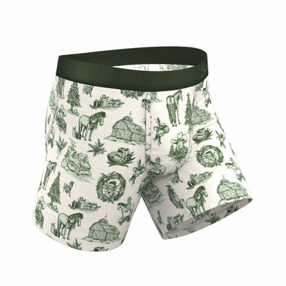 Shinesty Ball Hammock® Pouch Underwear - Western Toile