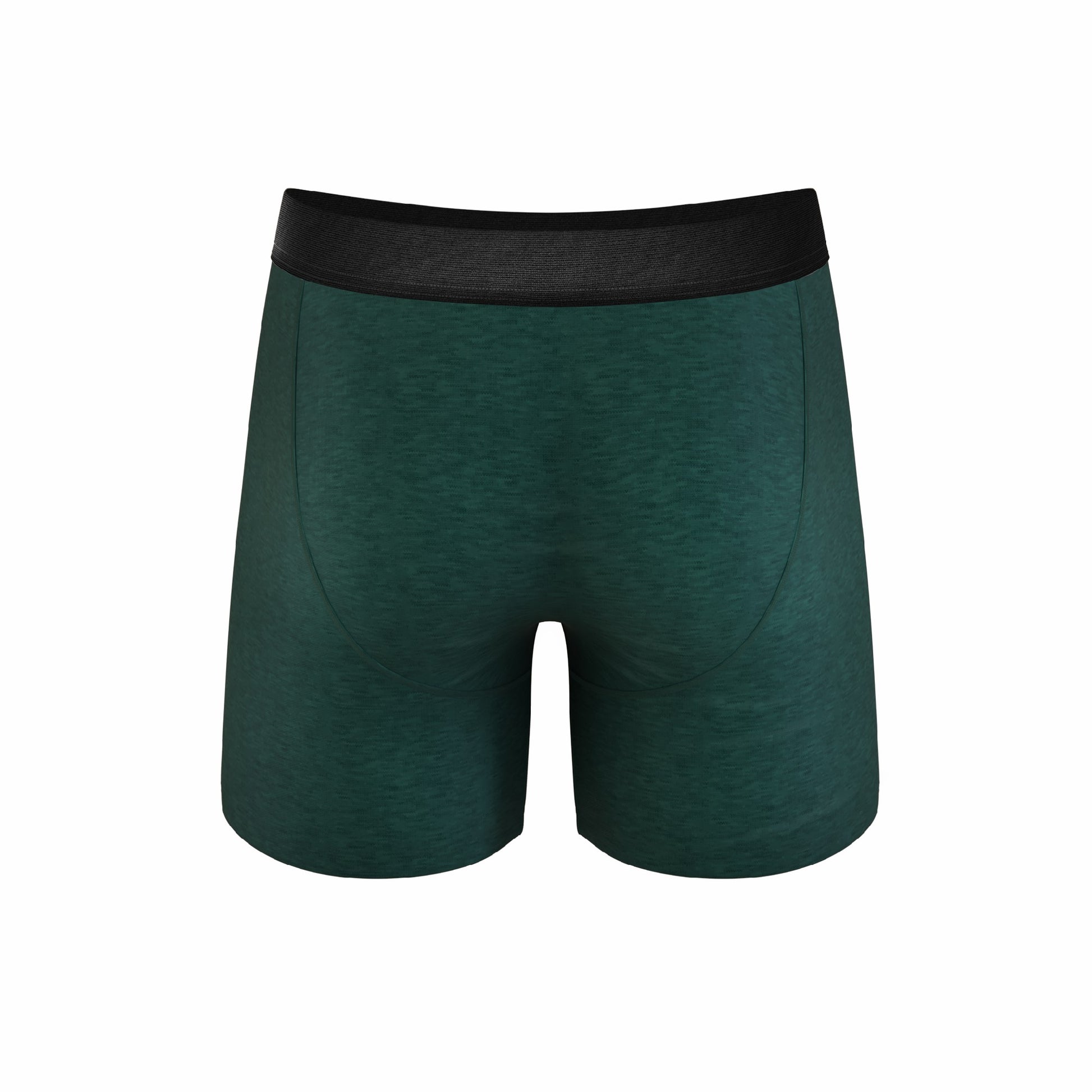 Shinesty Ball Hammock® Pouch Underwear With Fly - Forest Green