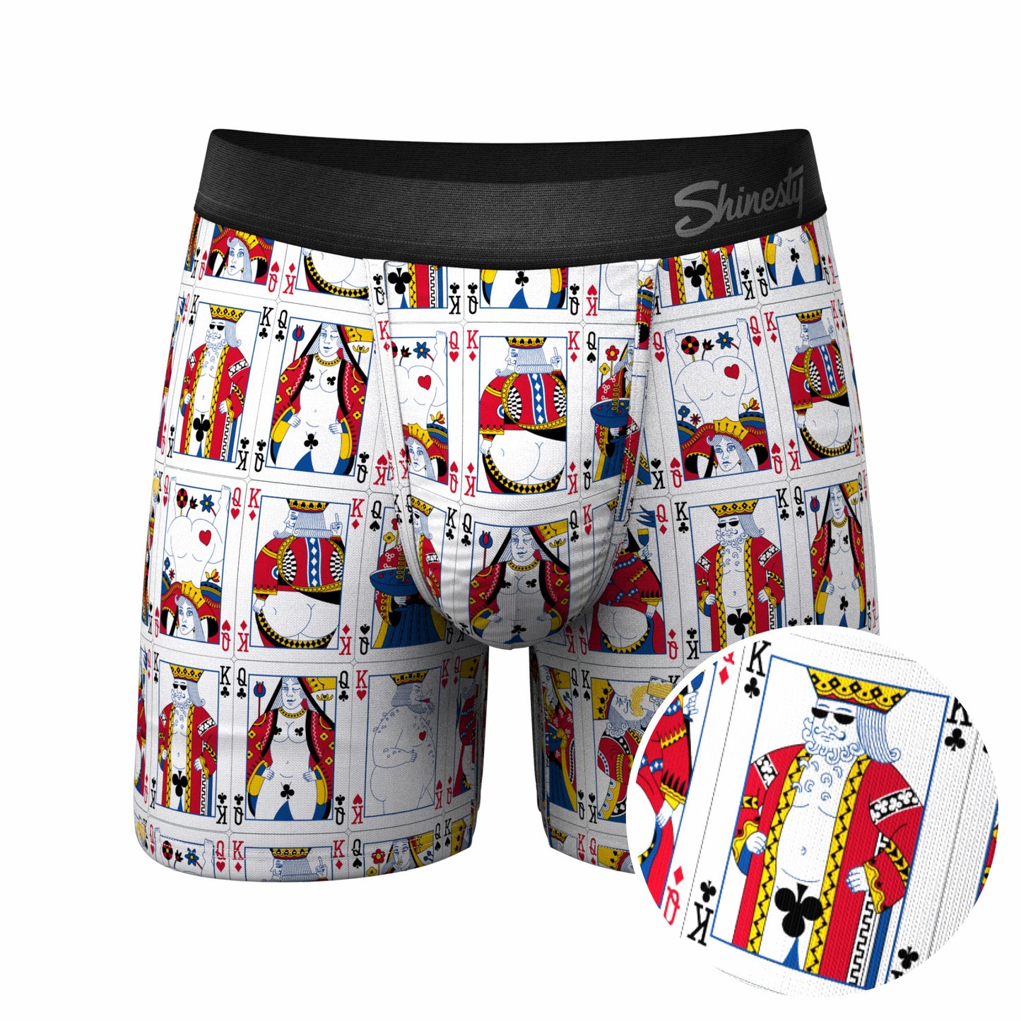 Shinesty Ball Hammock® Pouch Underwear - Playing Cards