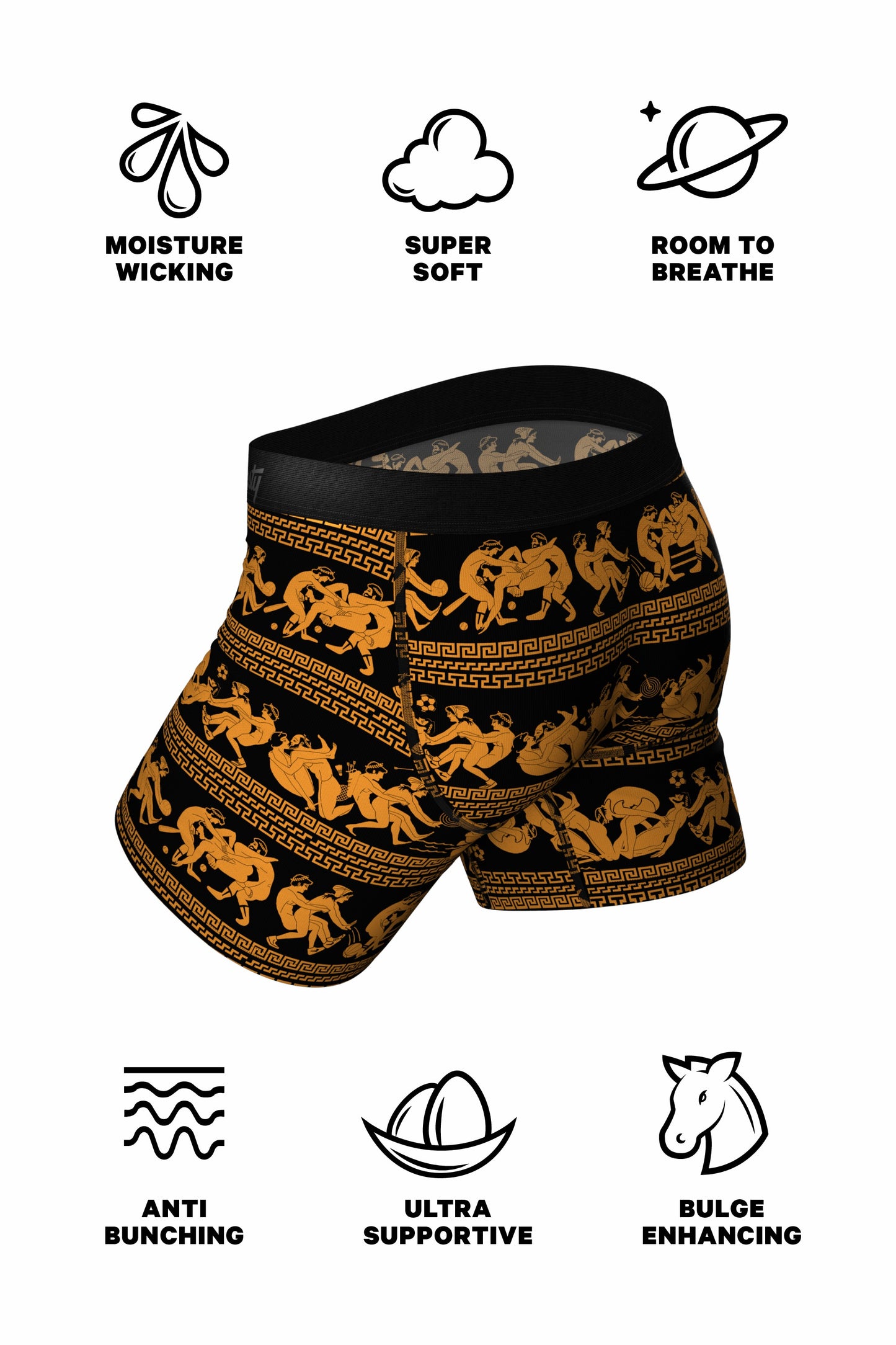 Shinesty Vase Ball Hammock® Pouch Underwear - The Ancient Twister