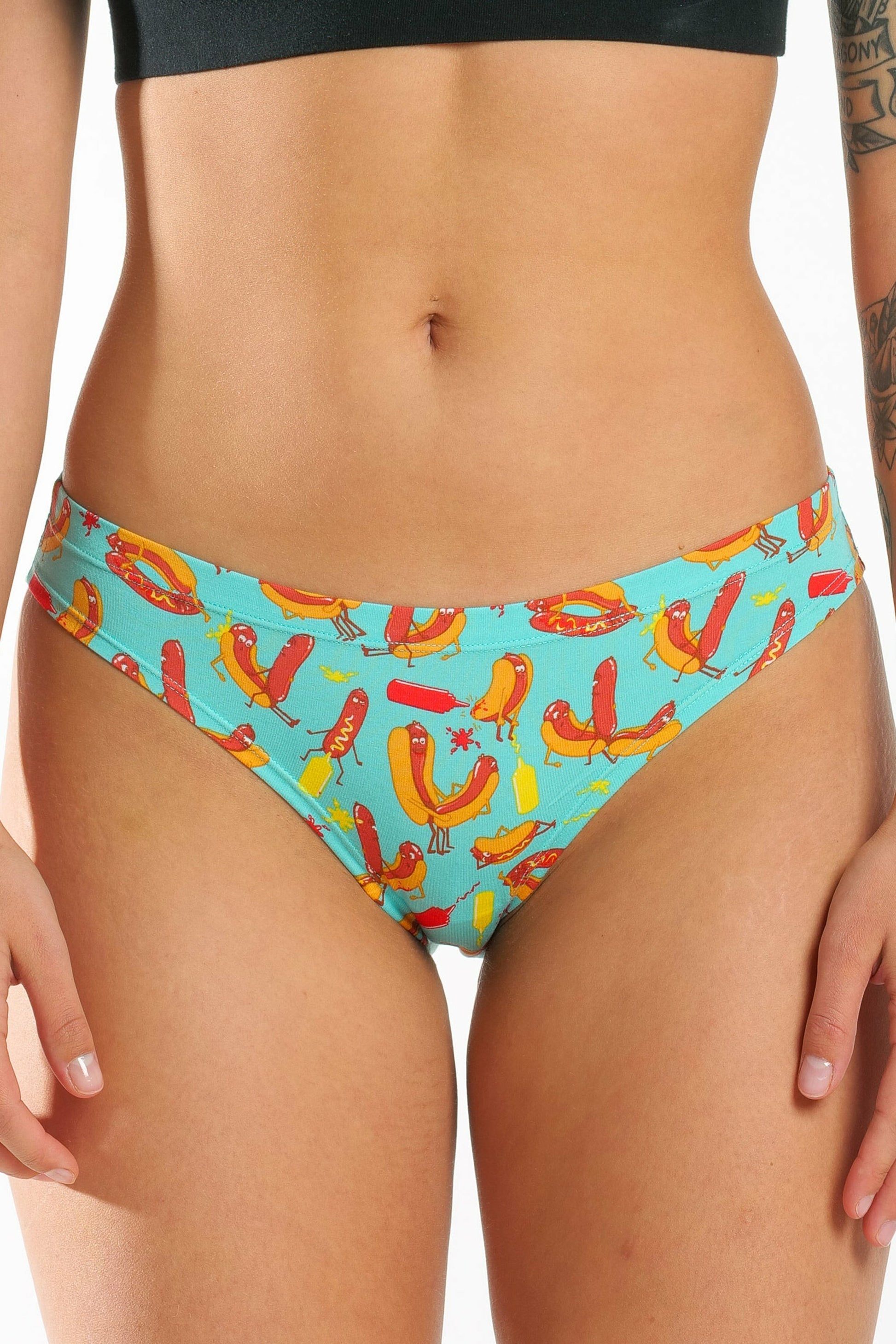 Shinesty Bikini Underwear - Hot Dogs