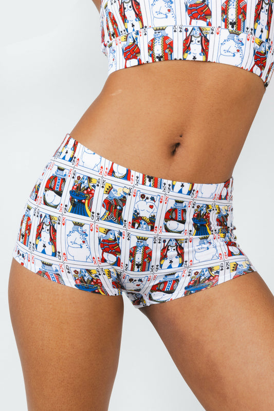 Shinesty Boyshort Underwear - Playing Cards