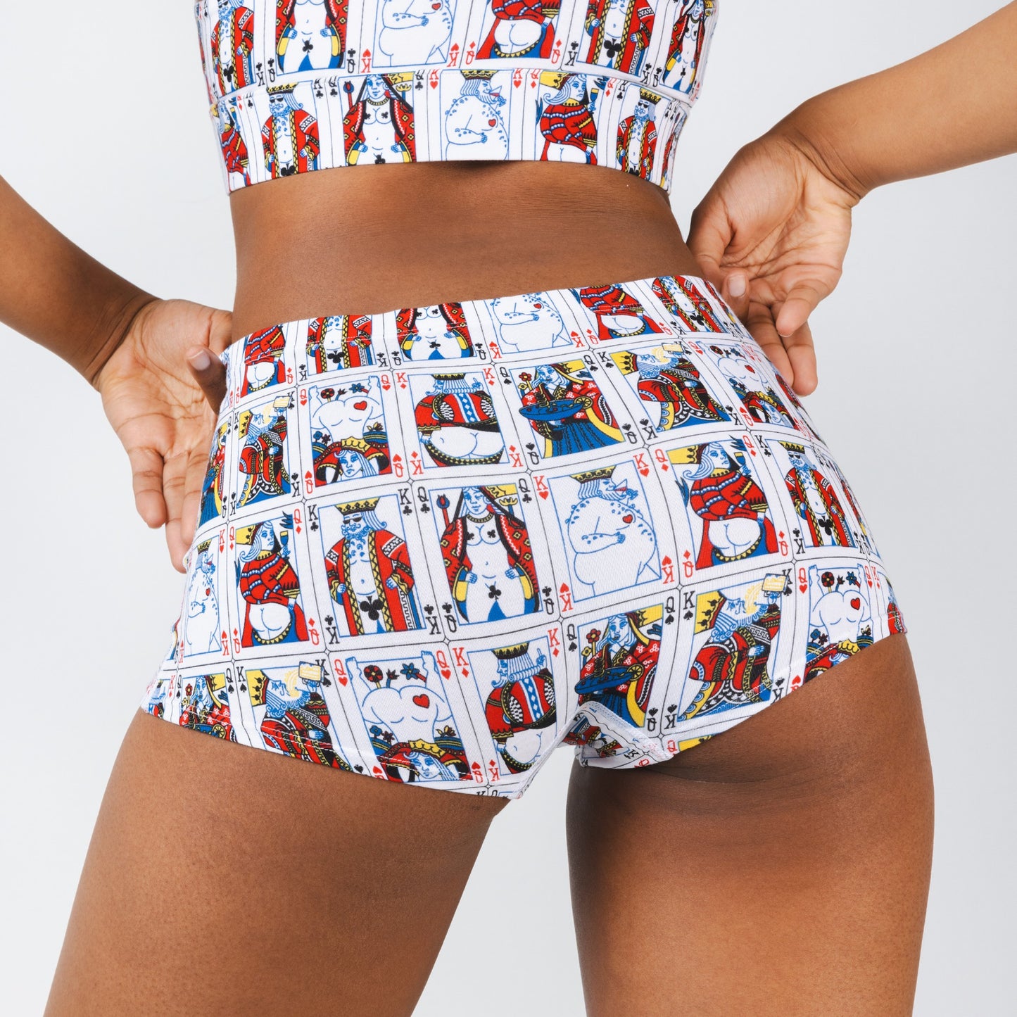 Shinesty Boyshort Underwear - Playing Cards