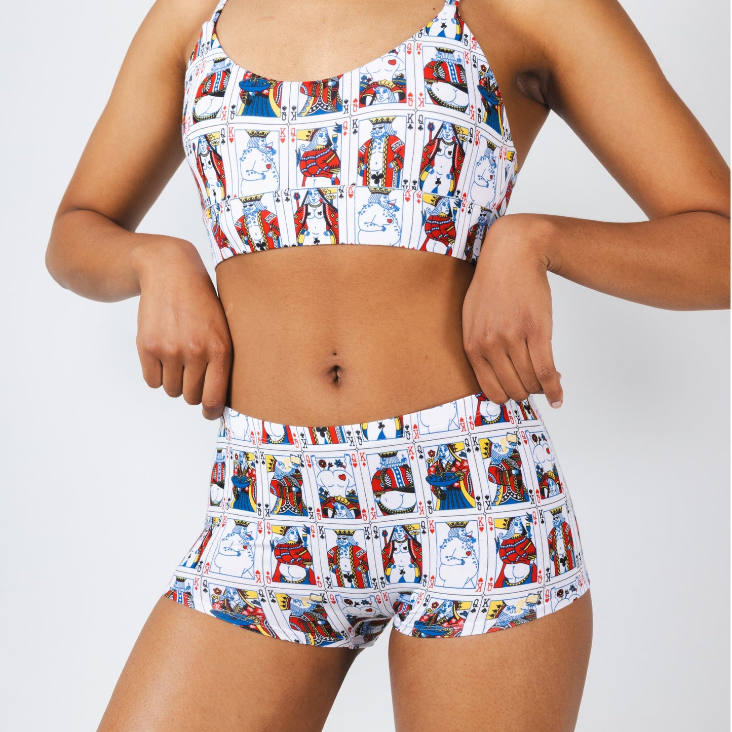 Shinesty Boyshort Underwear - Playing Cards