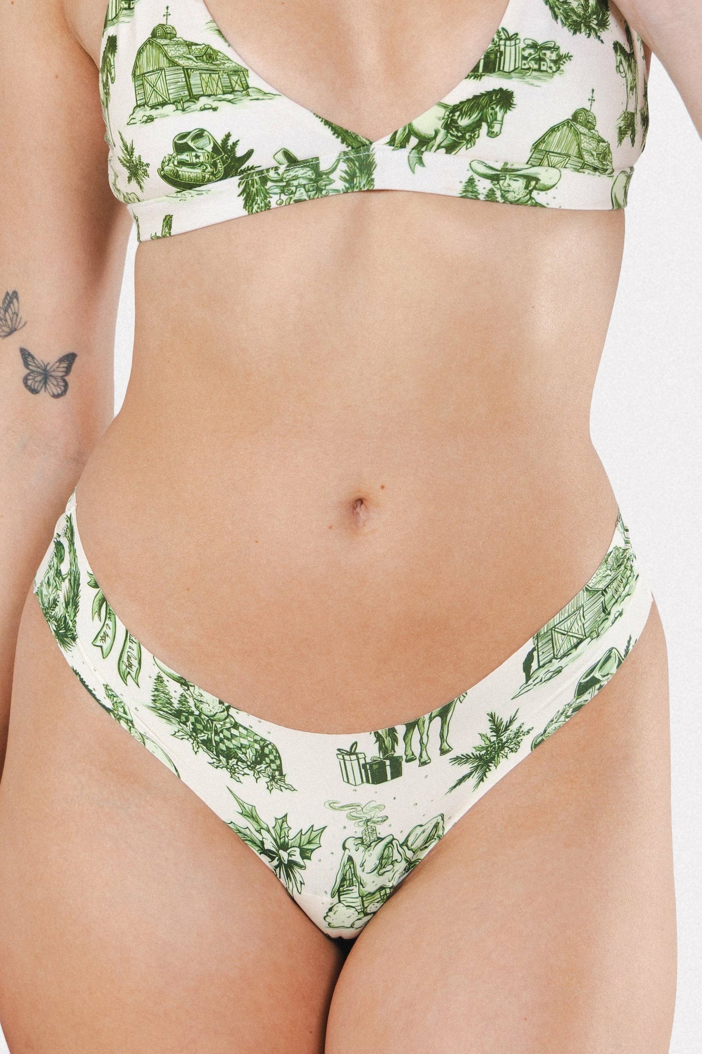 Shinesty Thong Underwear - Western Toile