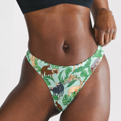 Shinesty MicroModal Thong - Tropical Animals