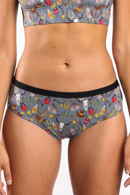 Shinesty Cheeky Panties - Sheriff Badge