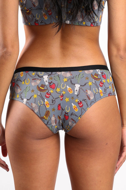 Shinesty Cheeky Panties - Sheriff Badge