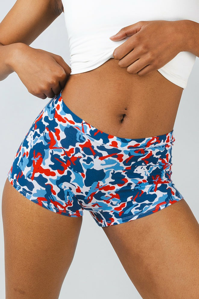 Shinesty Boyshort Underwear - USA Camouflage