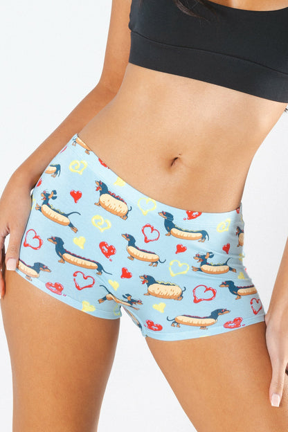 Shinesty Boyshort Underwear - Wiener Dogs